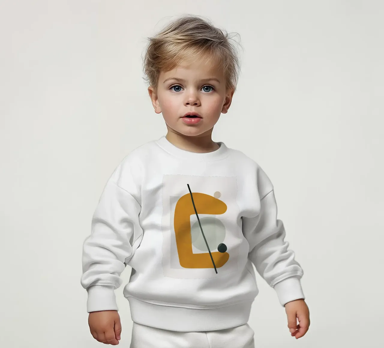 Abstract Shapes No.2 felpa neonato da cityart