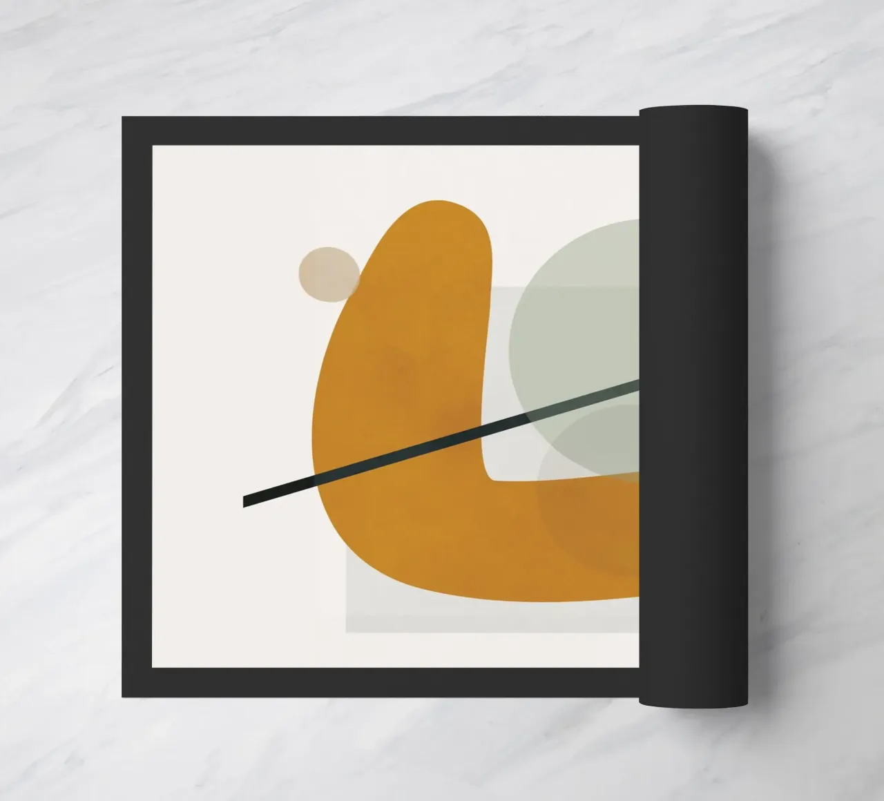 Abstract Shapes No.2 Fußmatte von cityart