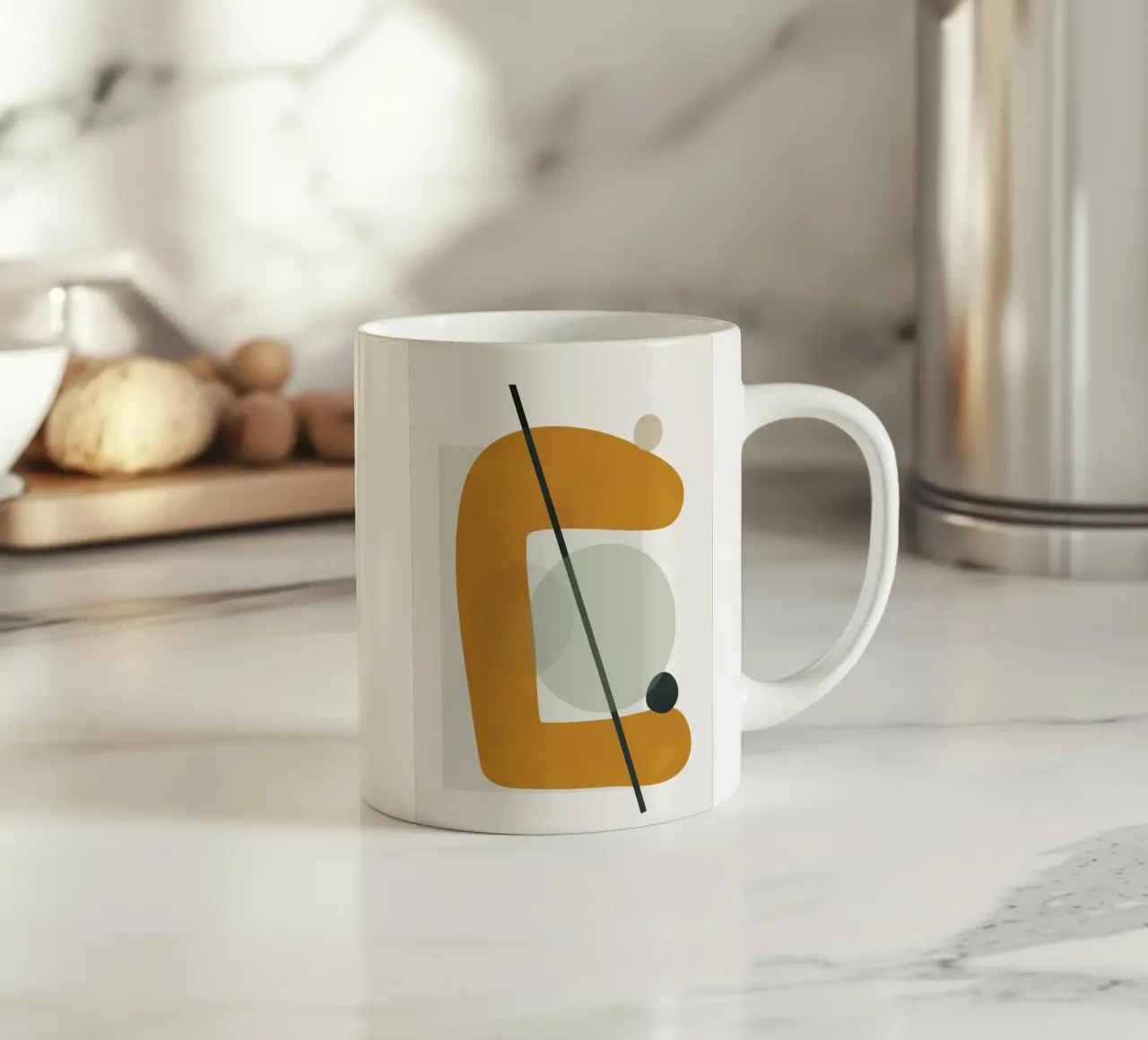 Abstract Shapes No.2 tazza in ceramica da cityart
