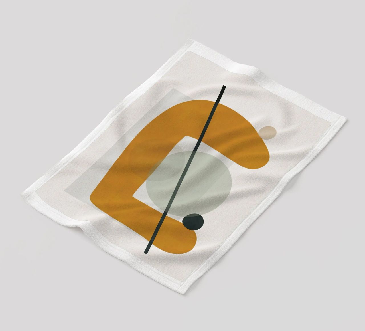Abstract Shapes No.2 coperta in pile da cityart