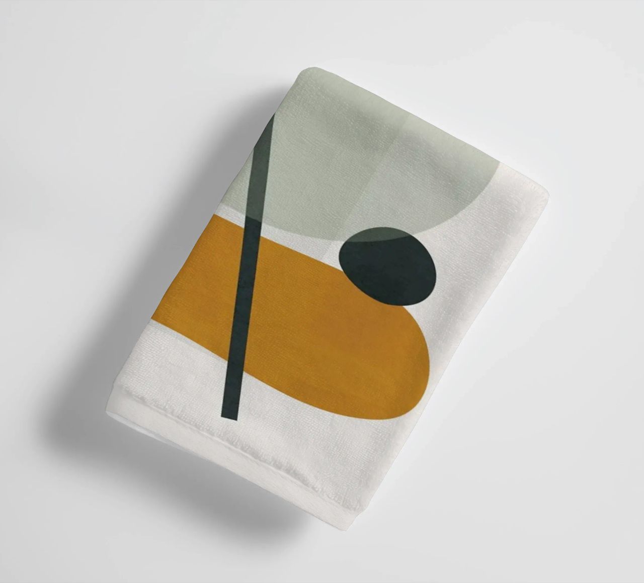 Abstract Shapes No.2 asciugamano da bagno da cityart