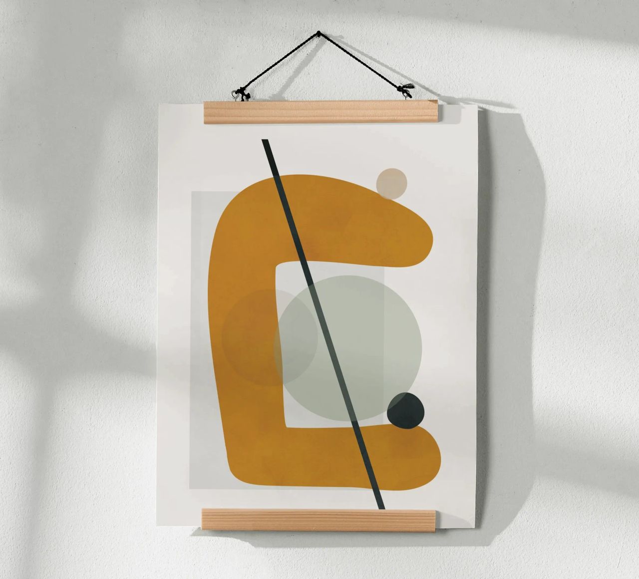 Abstract Shapes No.2 carta hahnemühle da cityart