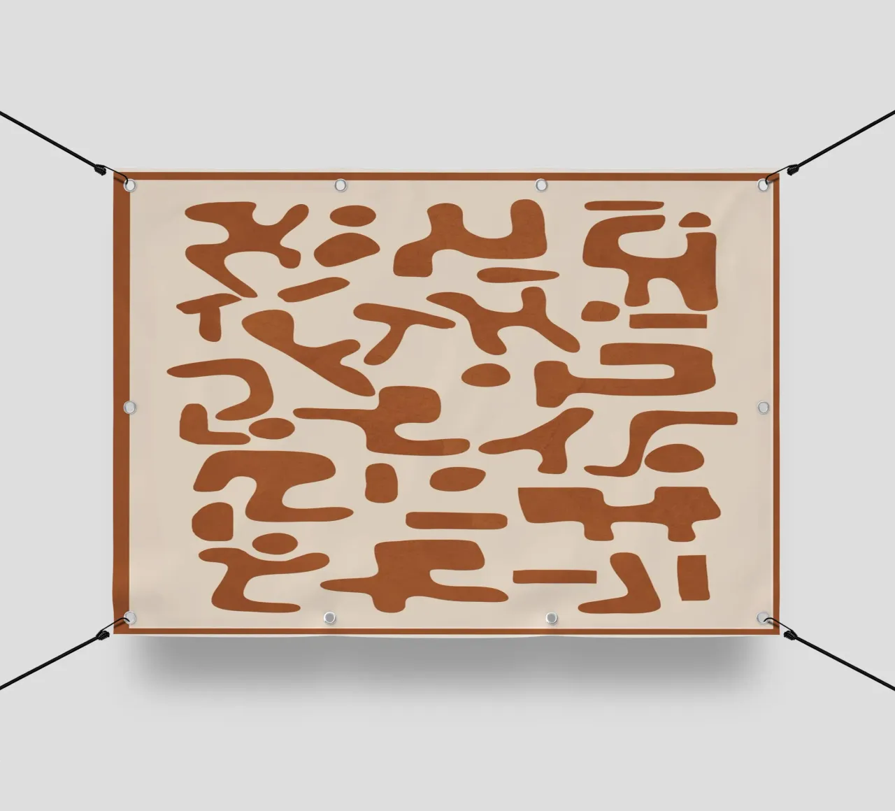 Organic Contemporary Modern Shapes 04 telo in pvc da Nadjaa