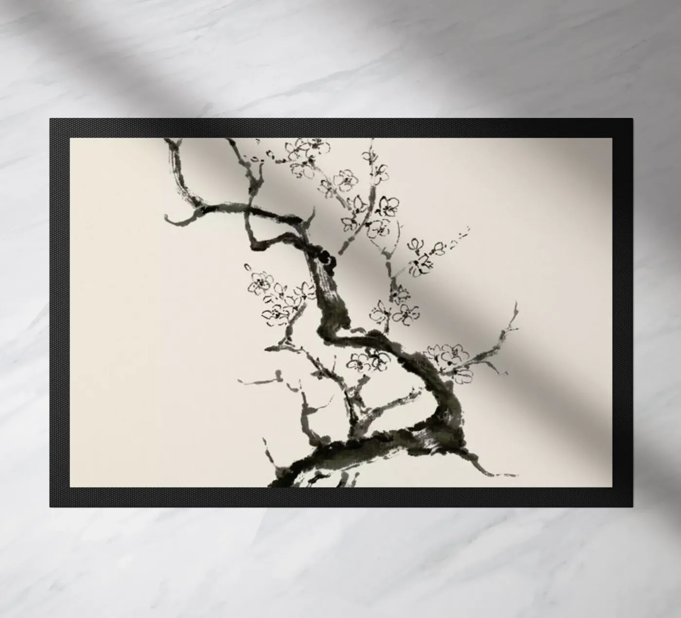 Sakura doormat by Flora & Fauna