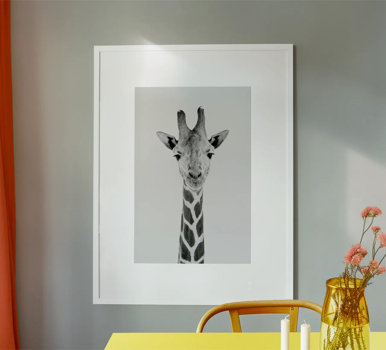 Giraffe Classic poster da Paws & Claws