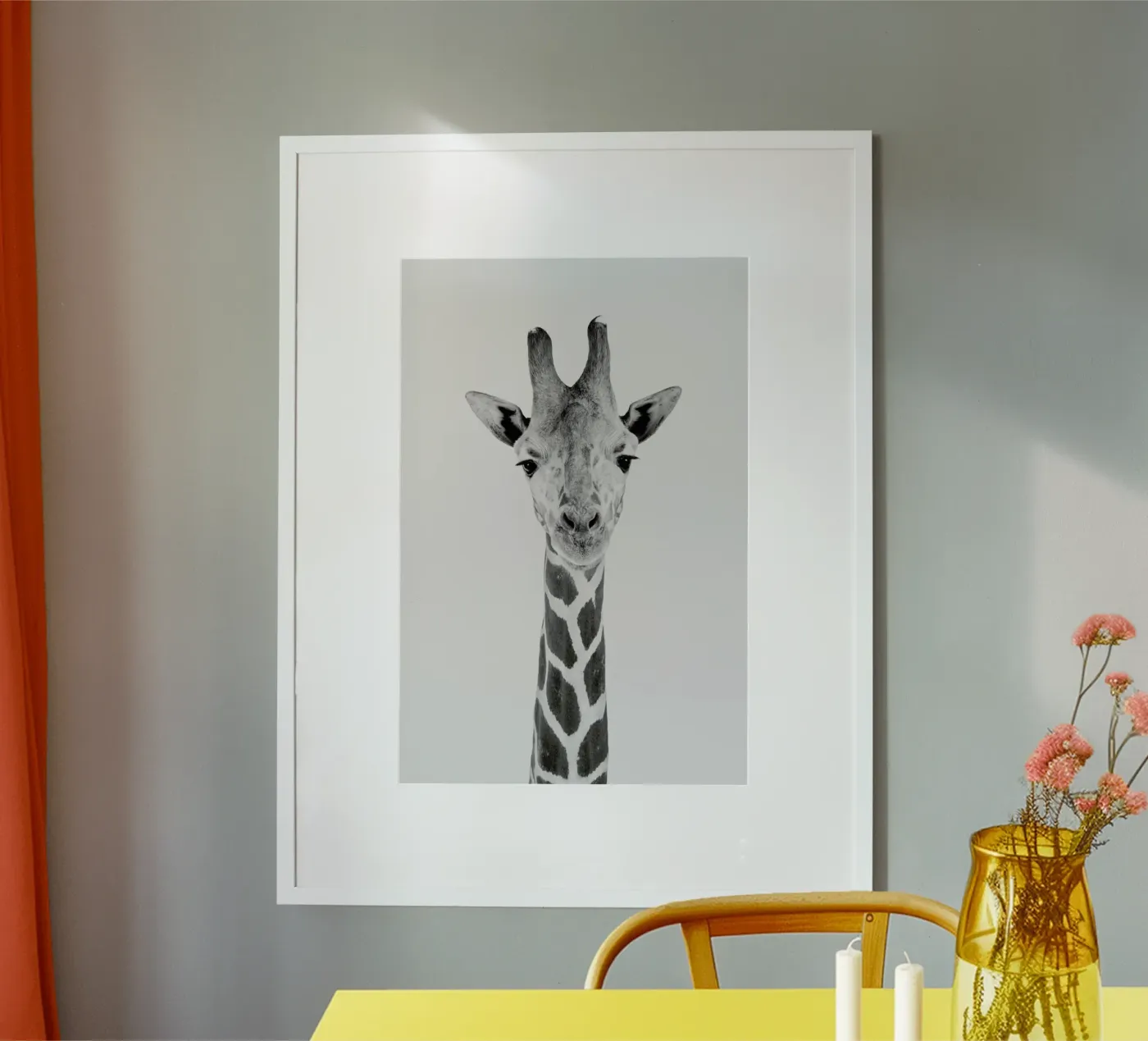 Giraffe Classic poster da Paws & Claws