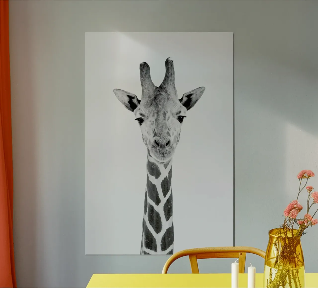 Giraffe Classic poster da Paws & Claws