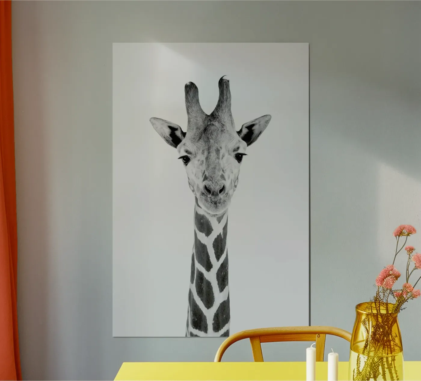 Giraffe Classic poster da Paws & Claws