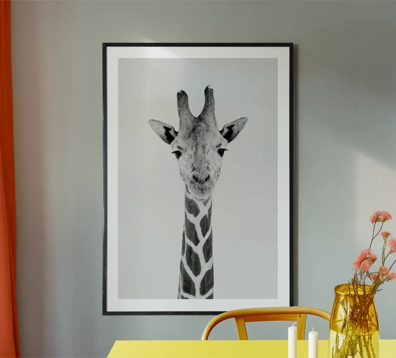 Giraffe Classic poster da Paws & Claws