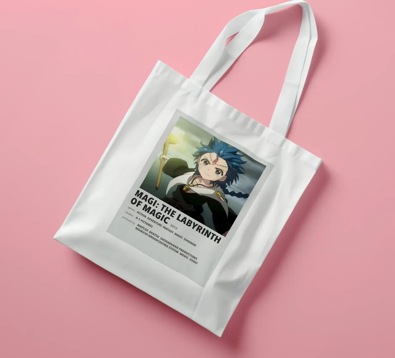 MAGI THE LABYRINTH OF MAGIC  2012 tote bag by Totoya