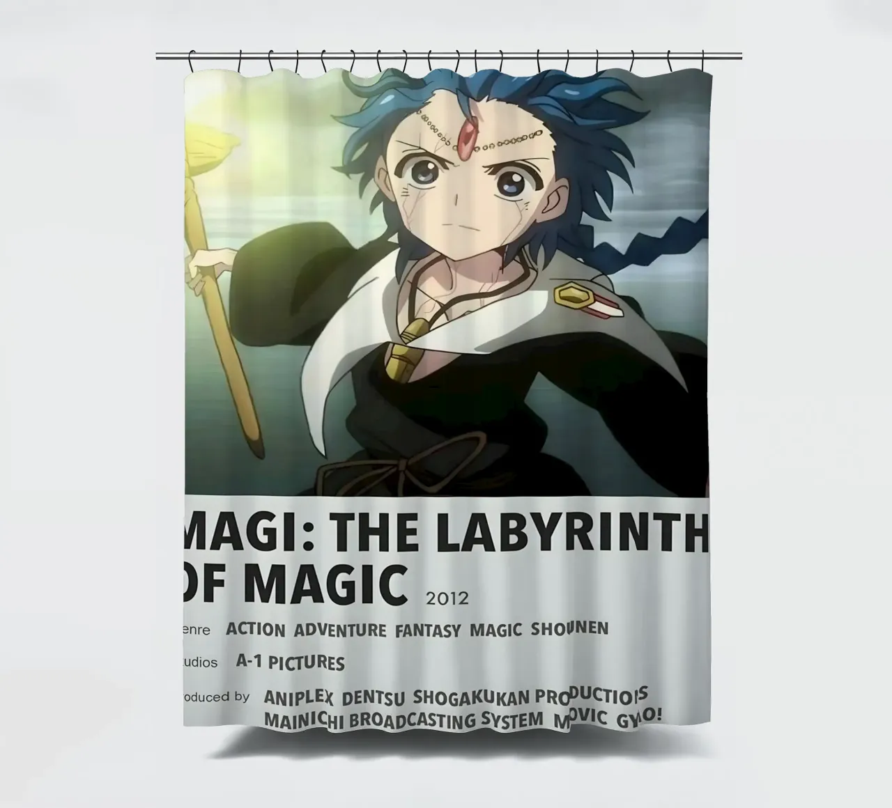 MAGI THE LABYRINTH OF MAGIC  2012 tenda da doccia da Totoya