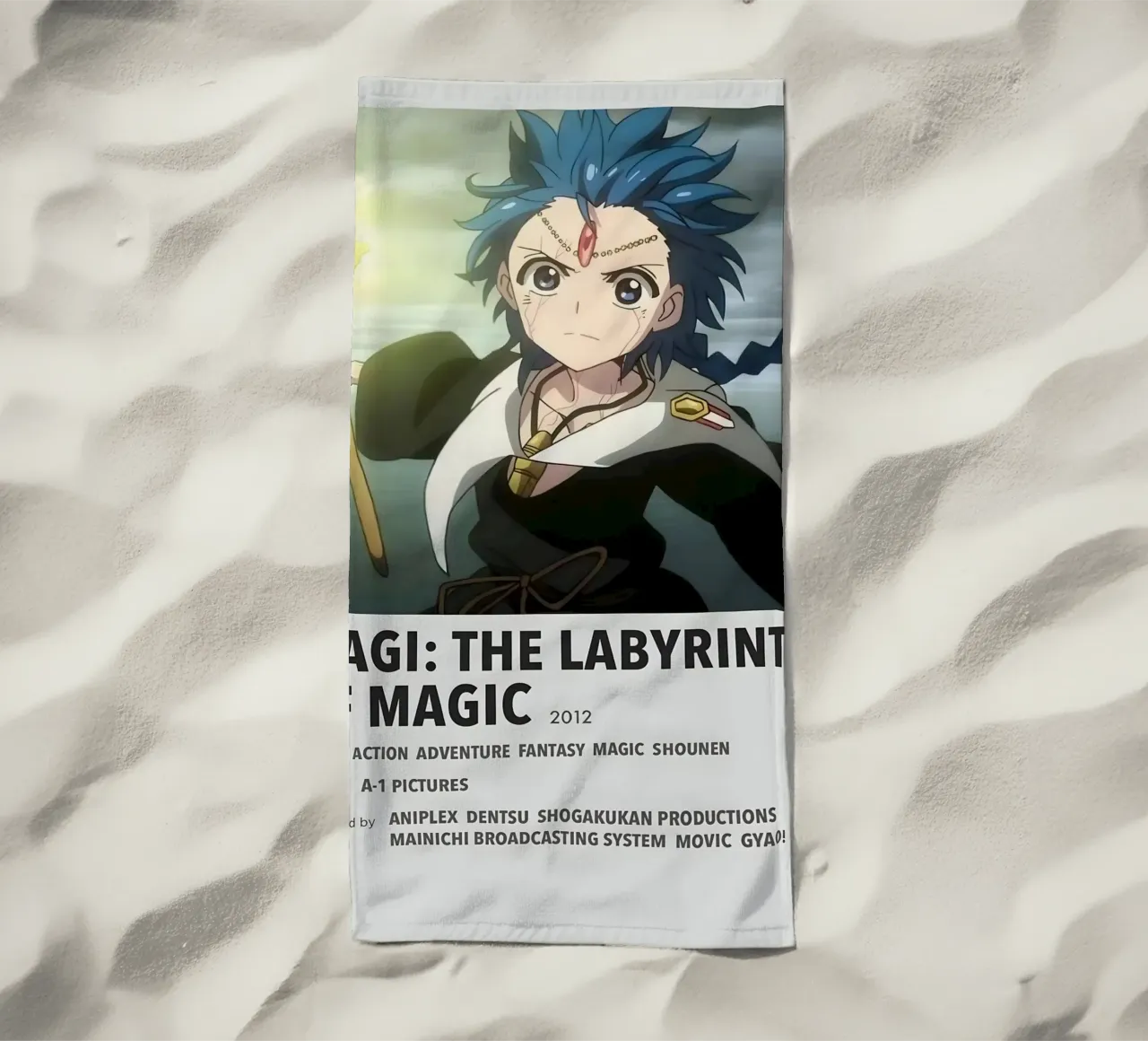 MAGI THE LABYRINTH OF MAGIC  2012 telo mare da Totoya