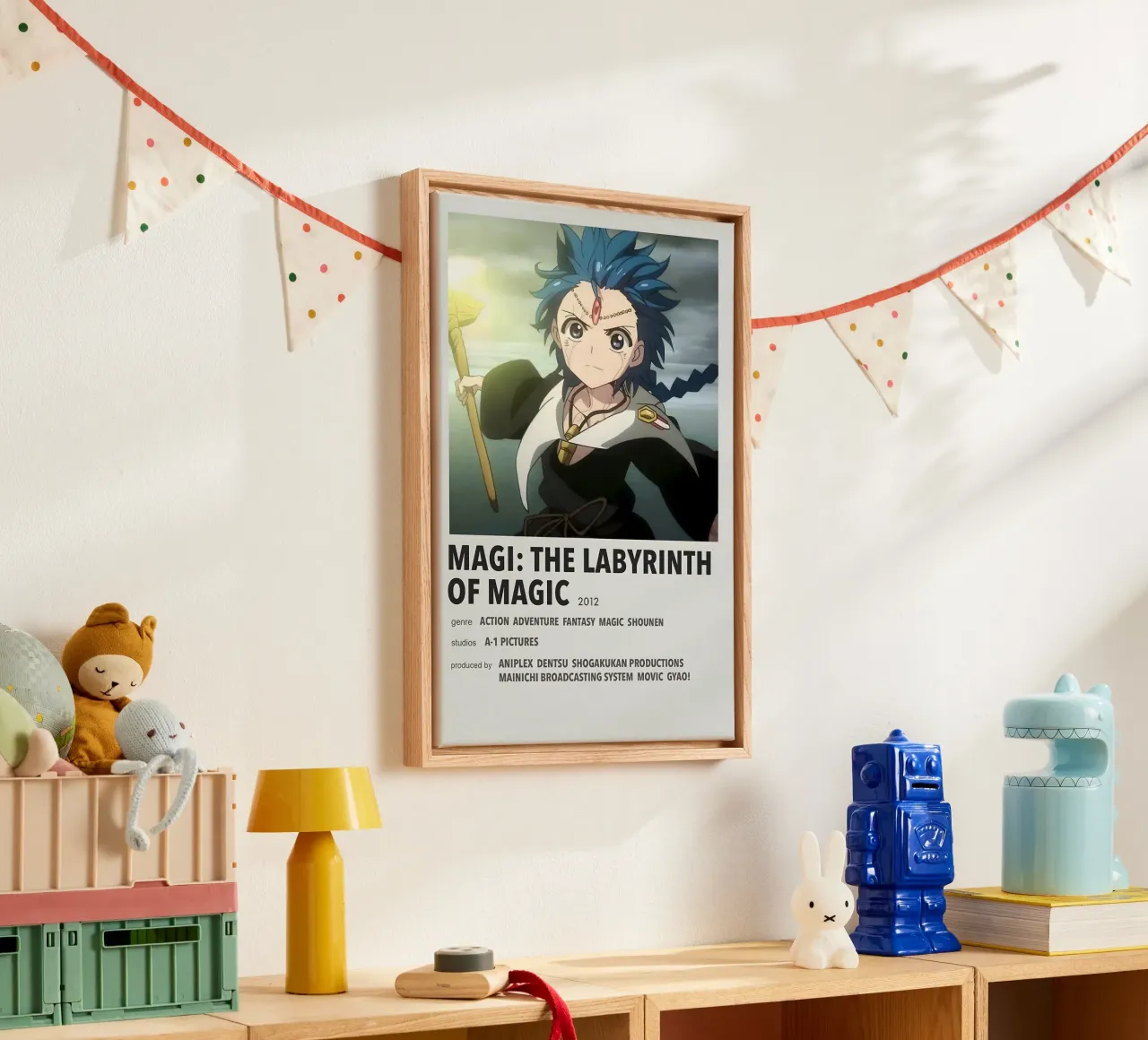 MAGI THE LABYRINTH OF MAGIC  2012 canvas by Totoya