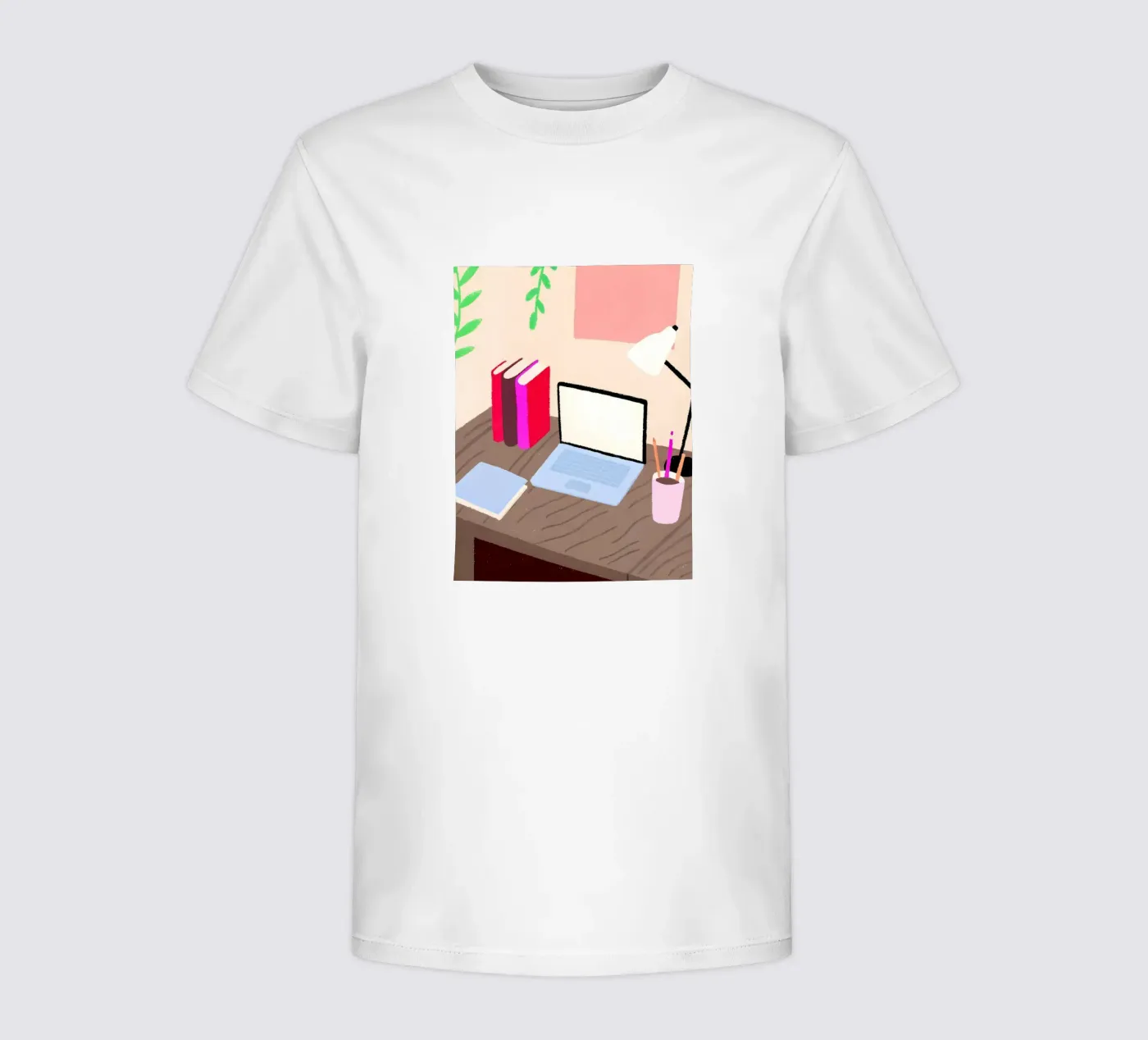 Laptop e libri t-shirt bambini da PERSONAL TOUCH