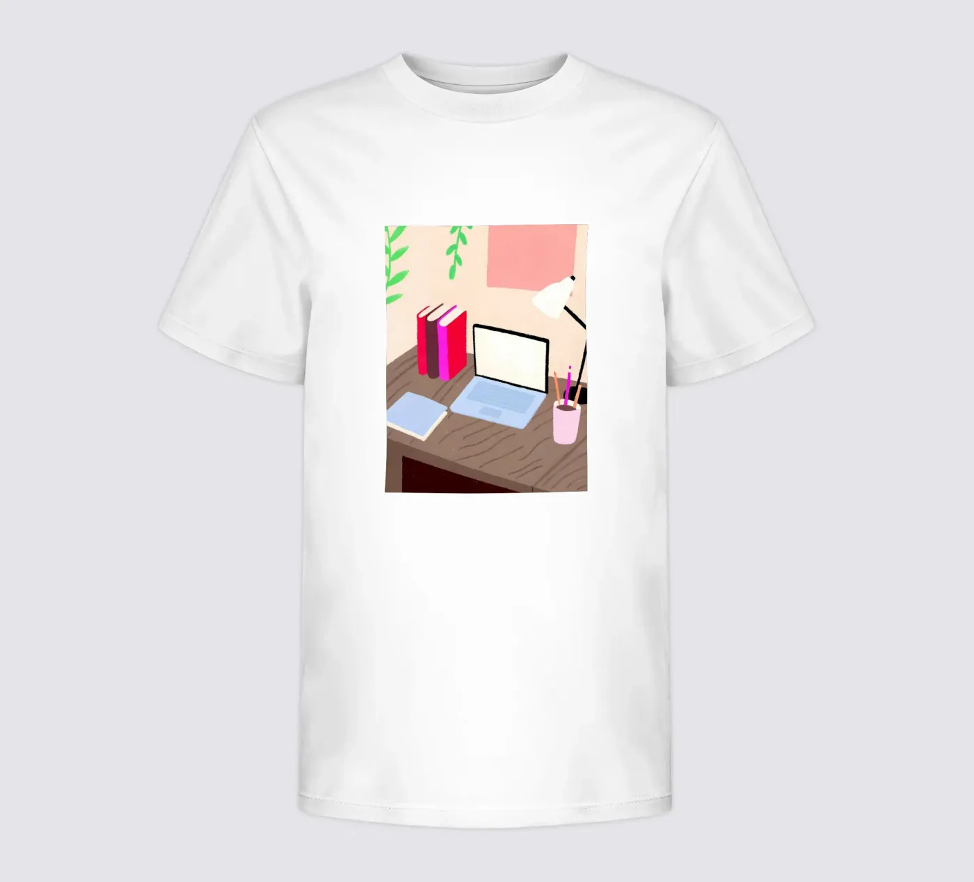 Laptop e libri t-shirt bambini da PERSONAL TOUCH