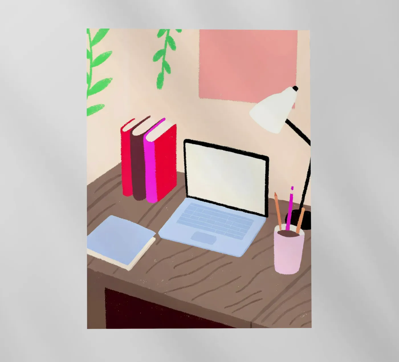 Laptop e libri pellicola backlit da PERSONAL TOUCH