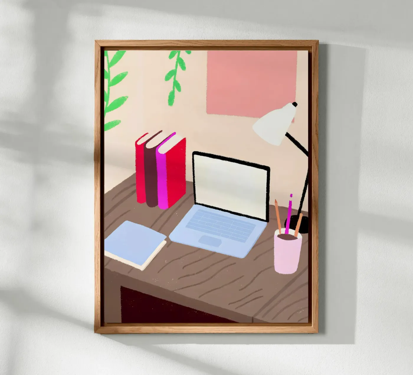 Laptop e libri alluminio dibond da PERSONAL TOUCH