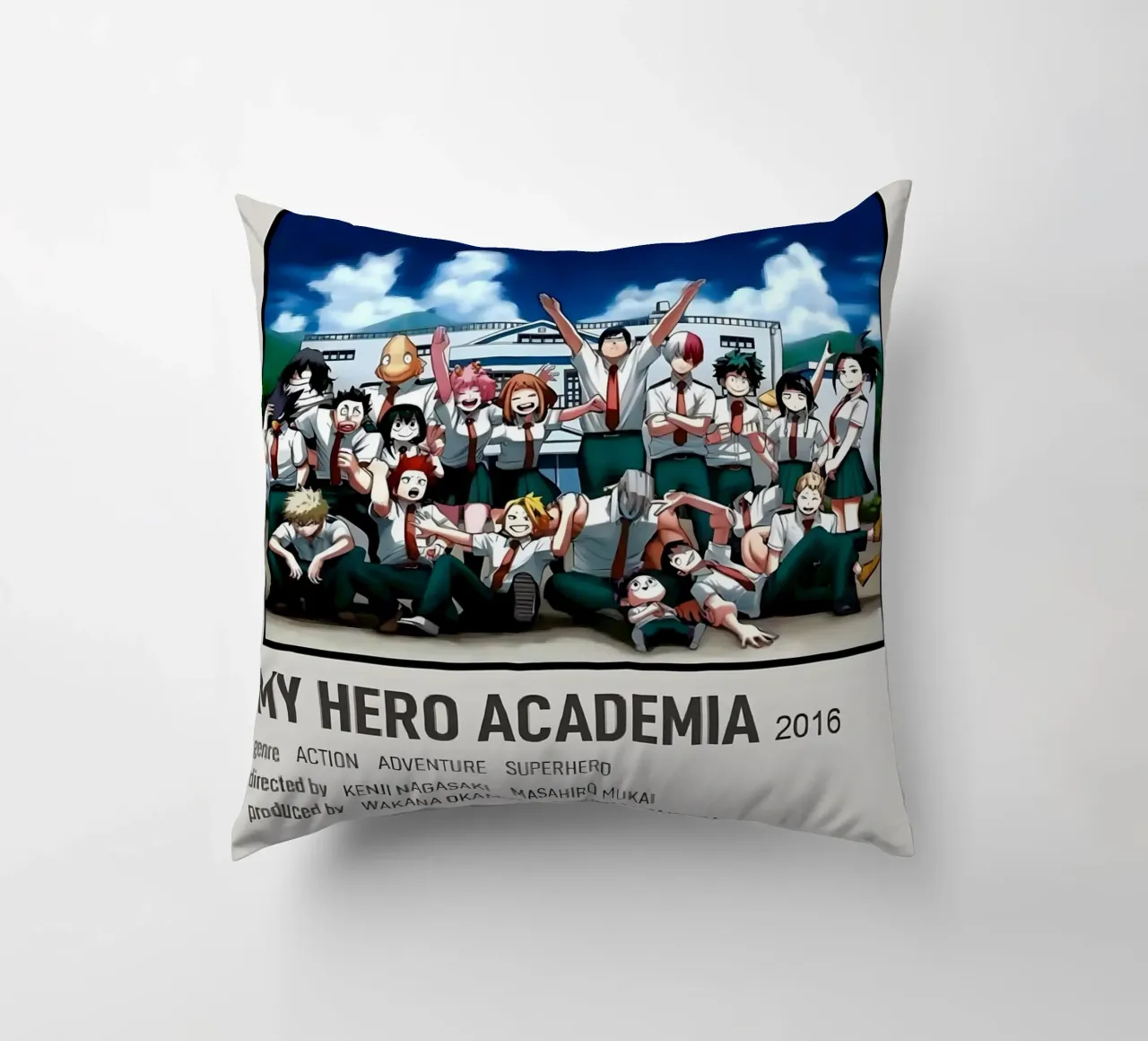 MY HERO ACADEMIA 2016 cuscino da Totoya