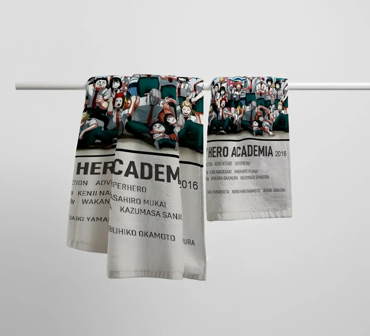 MY HERO ACADEMIA 2016 asciugamano da bagno da Totoya