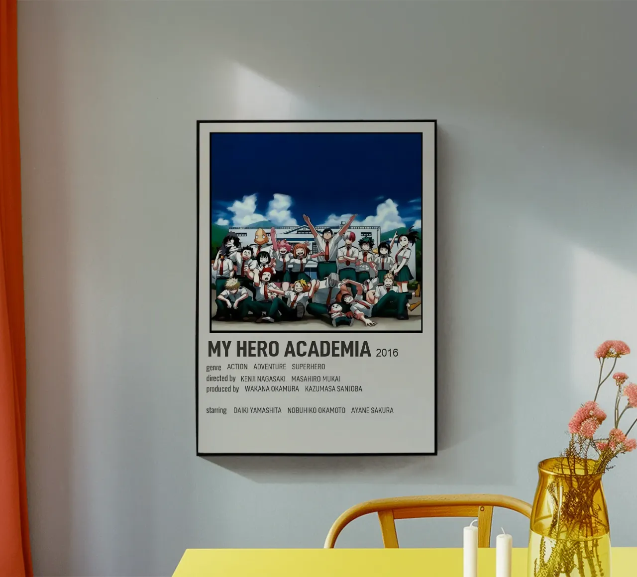 MY HERO ACADEMIA 2016 plexiglass da Totoya