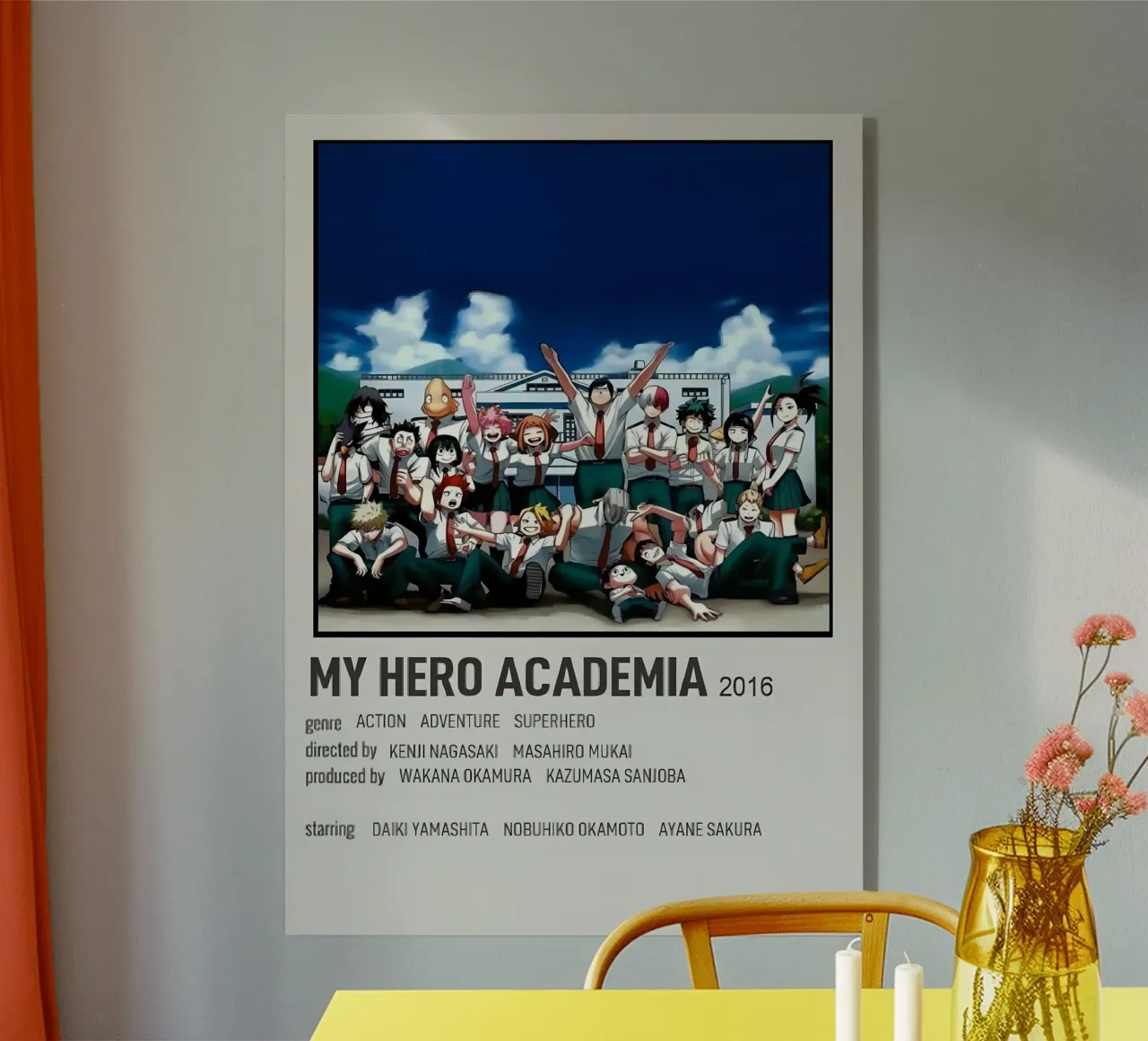 MY HERO ACADEMIA 2016 plexiglass da Totoya