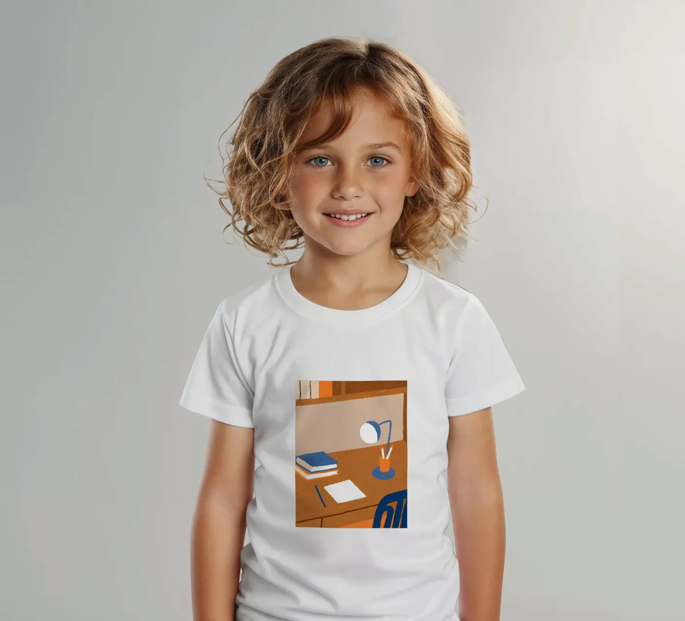 Study desk t-shirt bambini da PERSONAL TOUCH
