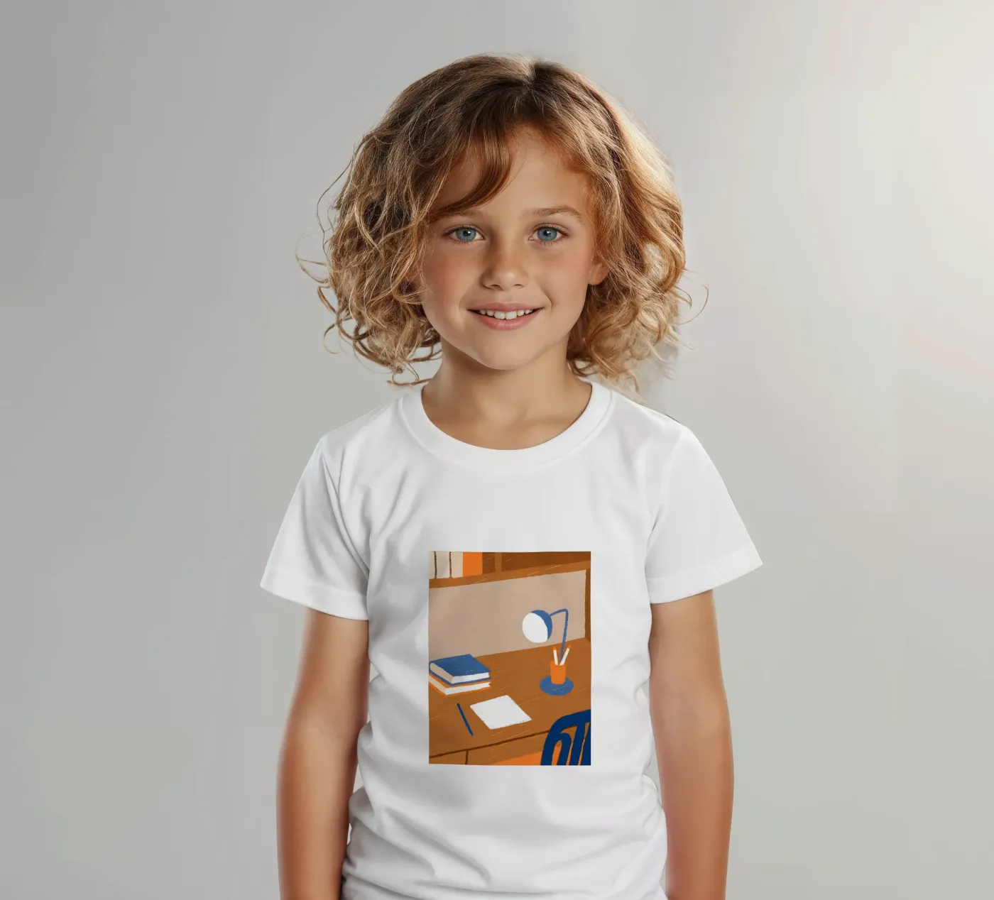 Study desk t-shirt bambini da PERSONAL TOUCH