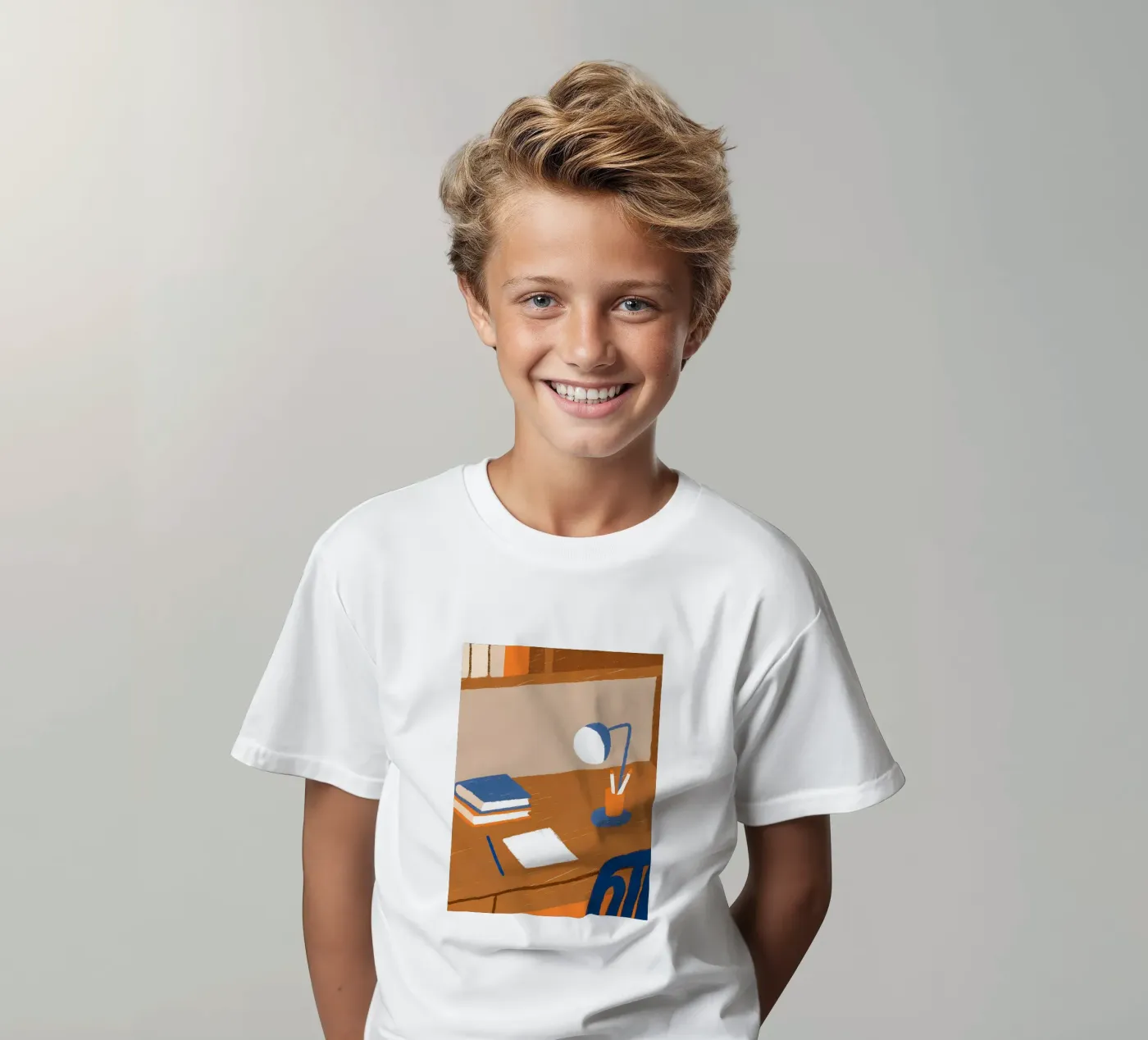 Study desk t-shirt bambini da PERSONAL TOUCH