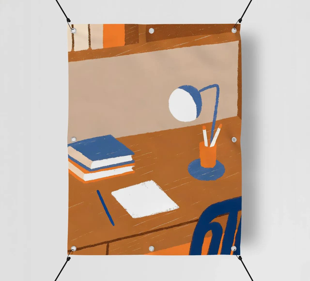 Scrivania per lo studio telo in pvc da PERSONAL TOUCH