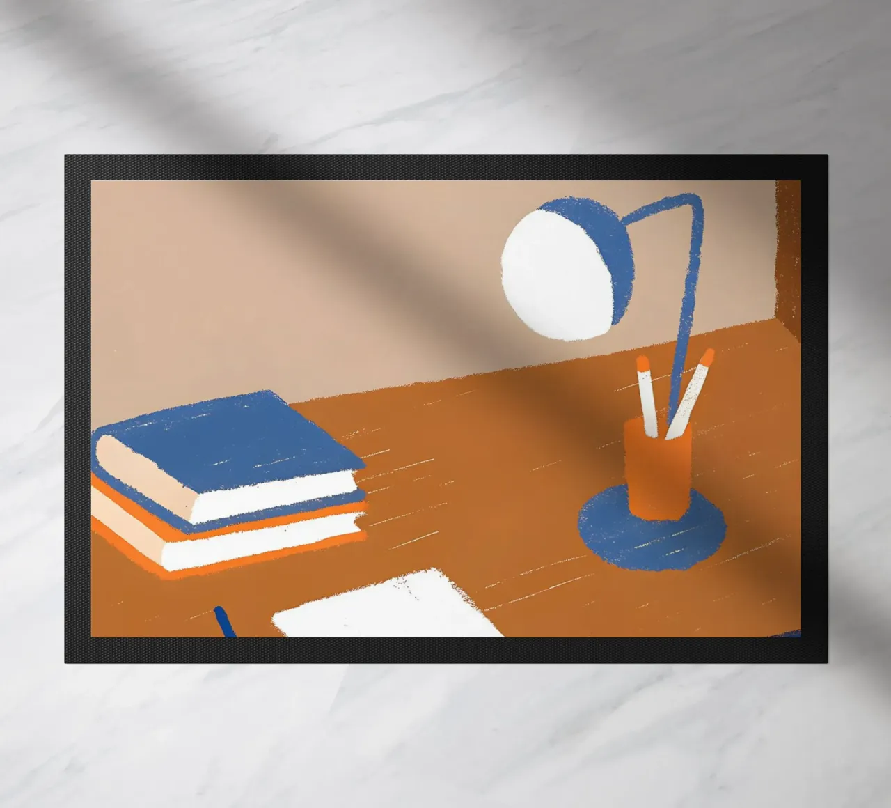 Study desk doormat by PERSONAL TOUCH