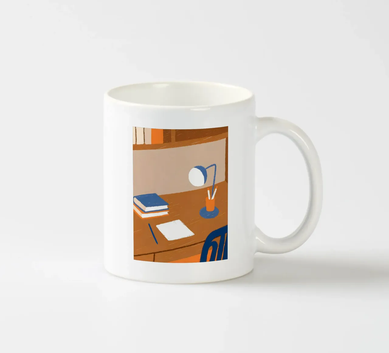 Scrivania per lo studio tazza in ceramica da PERSONAL TOUCH