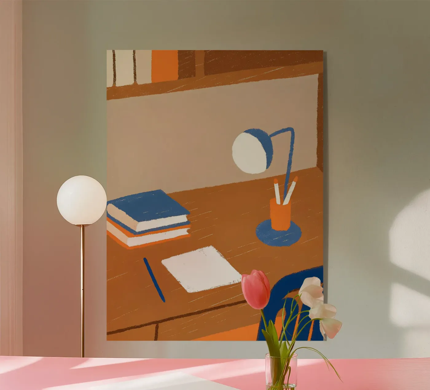 Study desk plexiglass da PERSONAL TOUCH