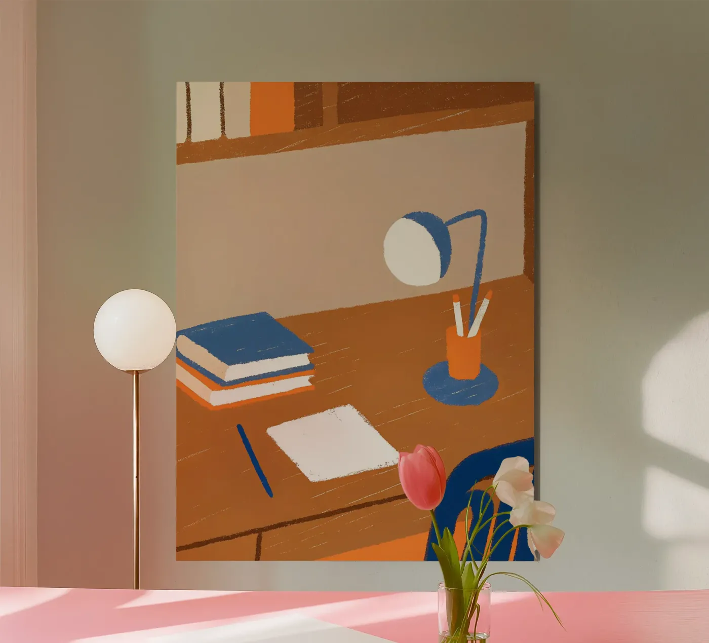 Study desk forex plate by PERSONAL TOUCH