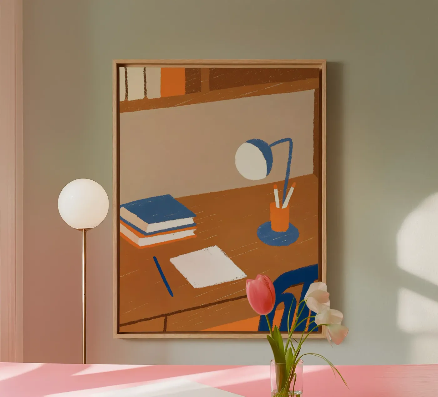 Study desk tela da PERSONAL TOUCH