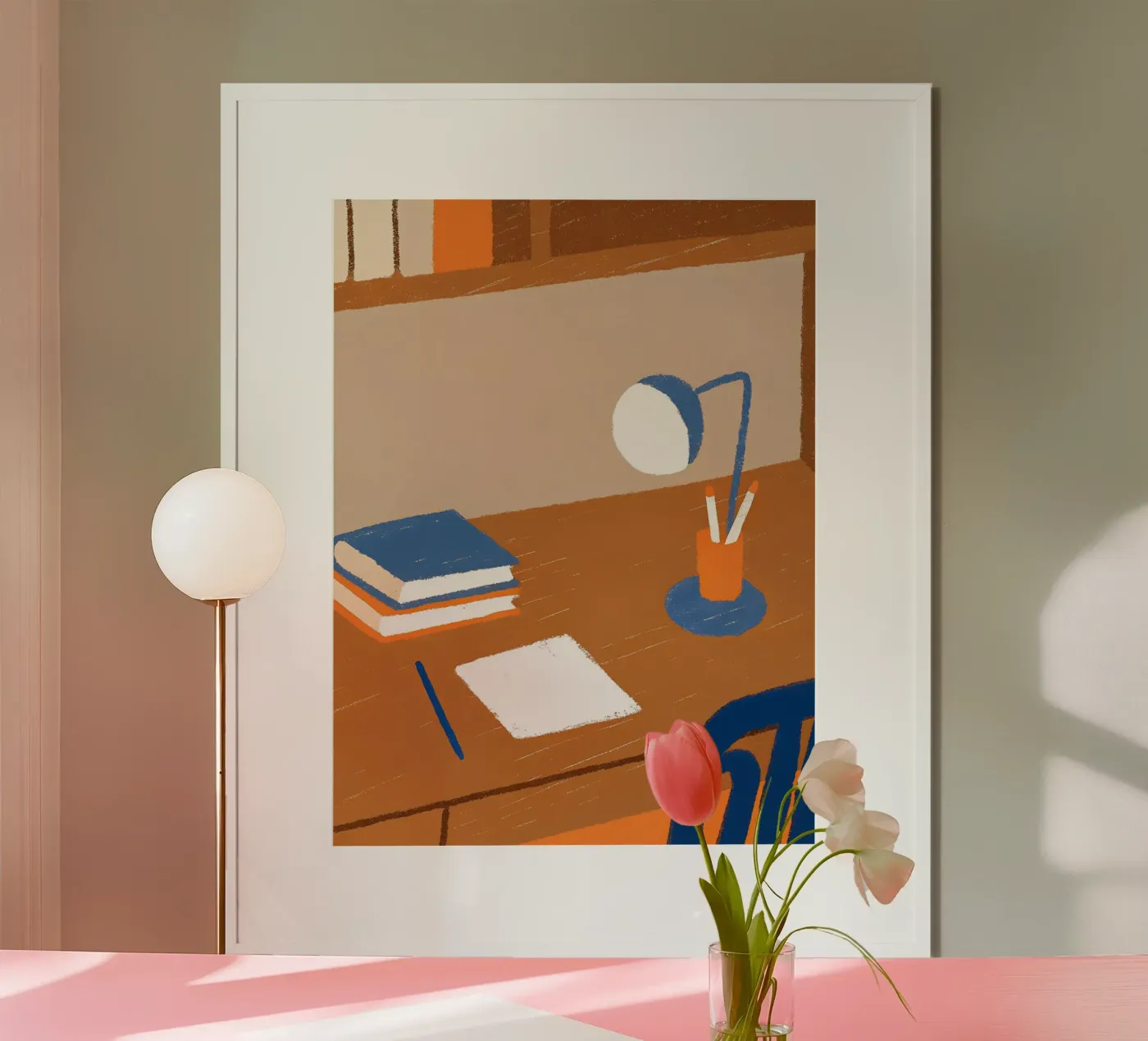 Arbeitstisch Poster von PERSONAL TOUCH