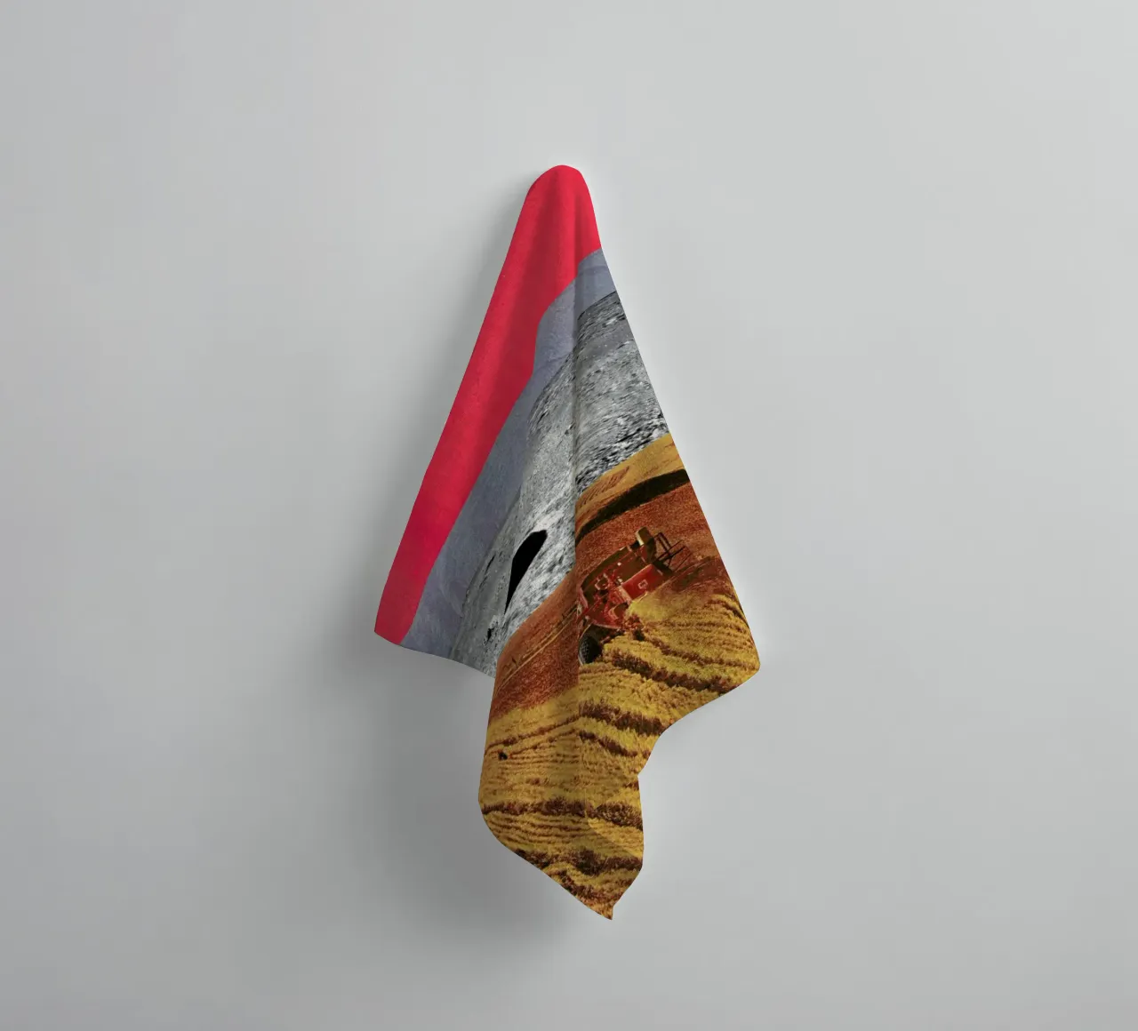 Harvest Moon towel by Jesse Treece