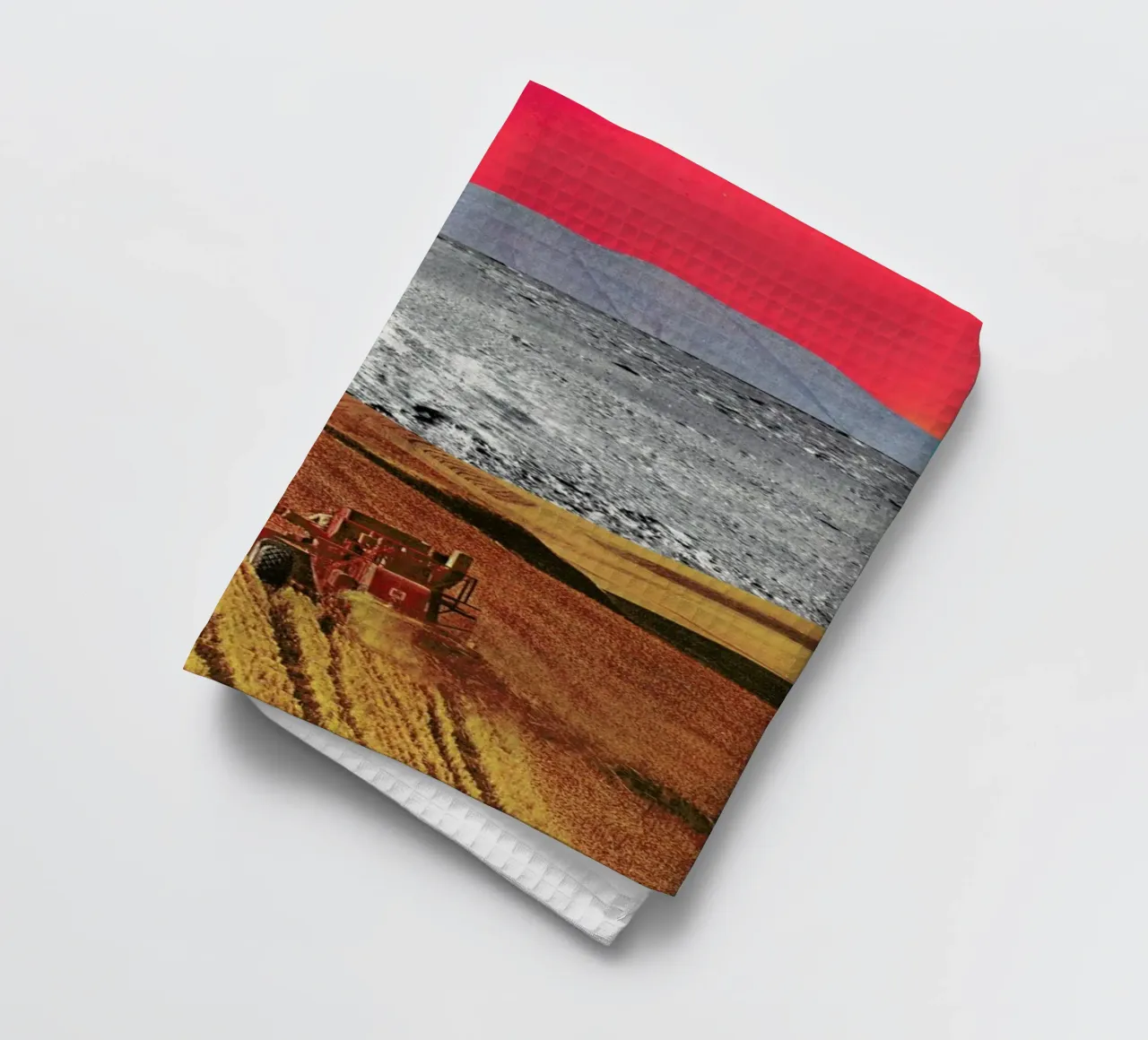 Harvest Moon tea towel by Jesse Treece