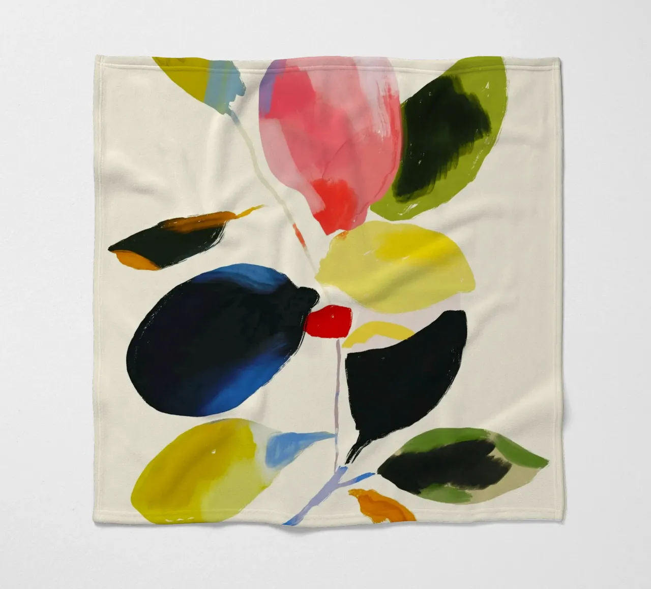Pianta colorata astratta minimale coperta in pile da ThingDesign