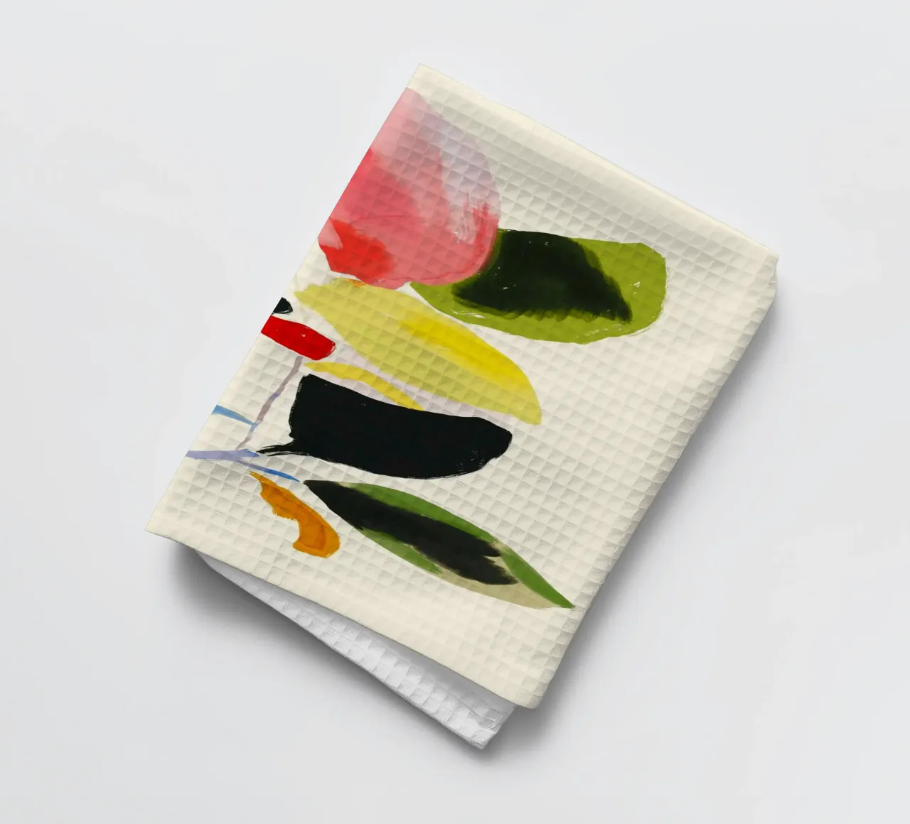 Pianta colorata astratta minimale canovaccio da cucina da ThingDesign