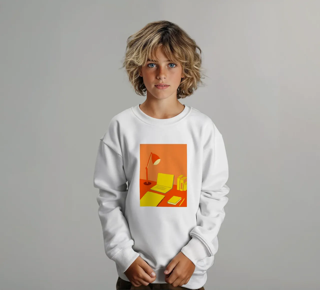 Scrivania per lo studio felpa bambino da PERSONAL TOUCH