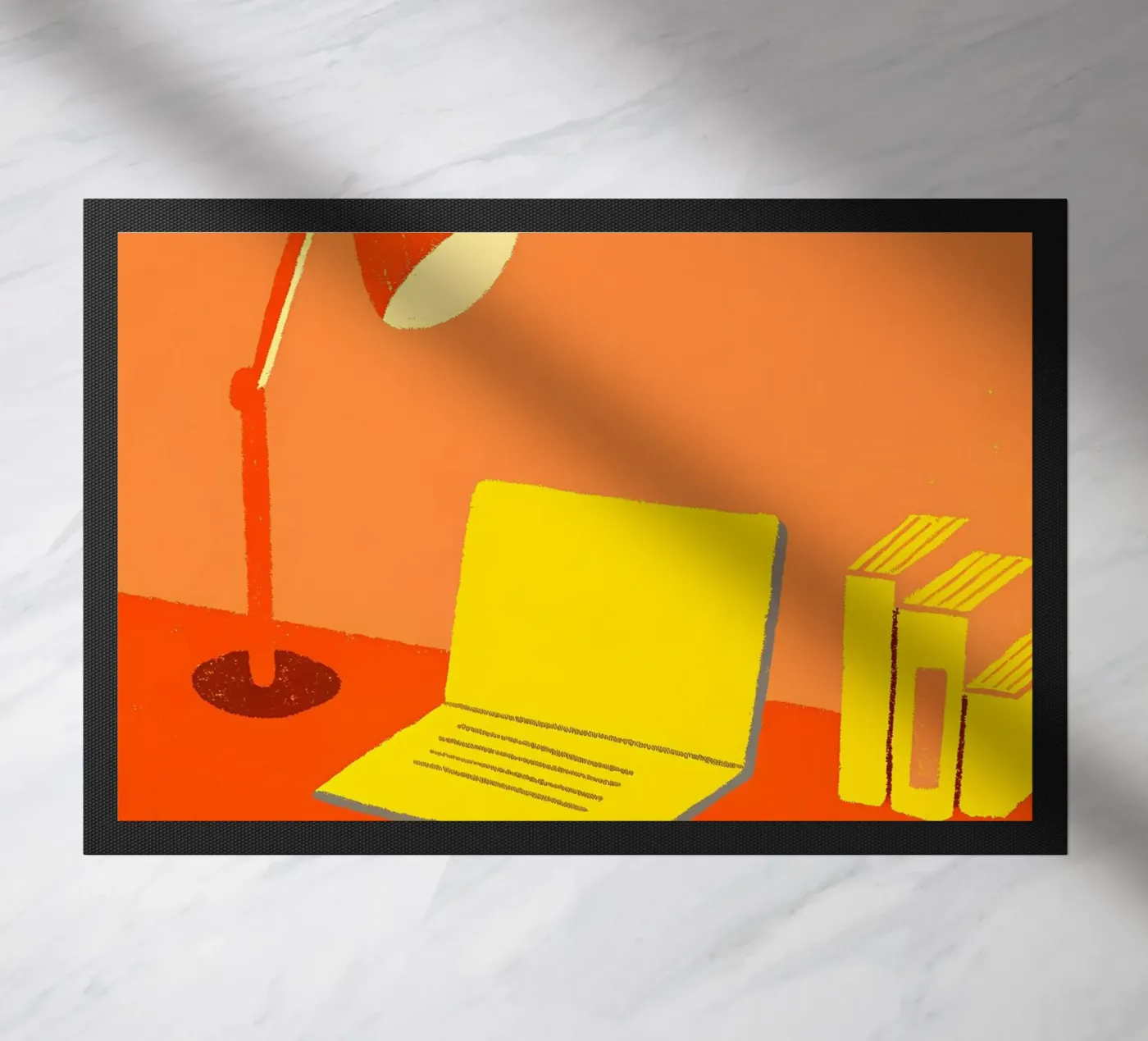 Study desk doormat by PERSONAL TOUCH