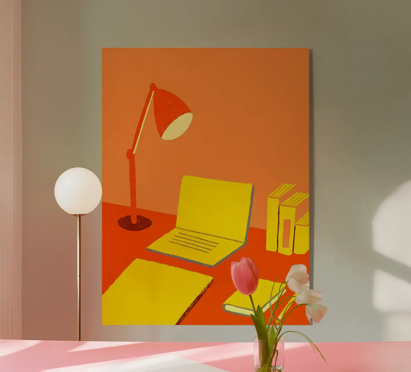 Bureau acryl van PERSONAL TOUCH