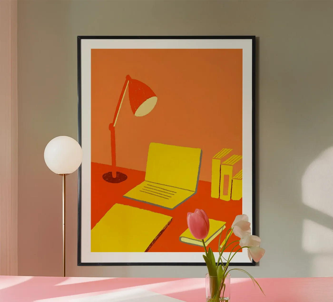 Study desk poster by PERSONAL TOUCH