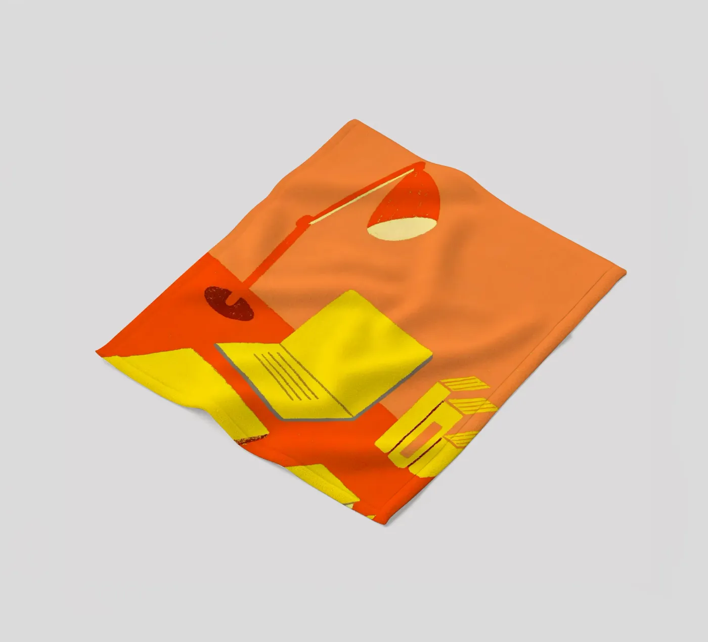 Study desk fleece blanket by PERSONAL TOUCH