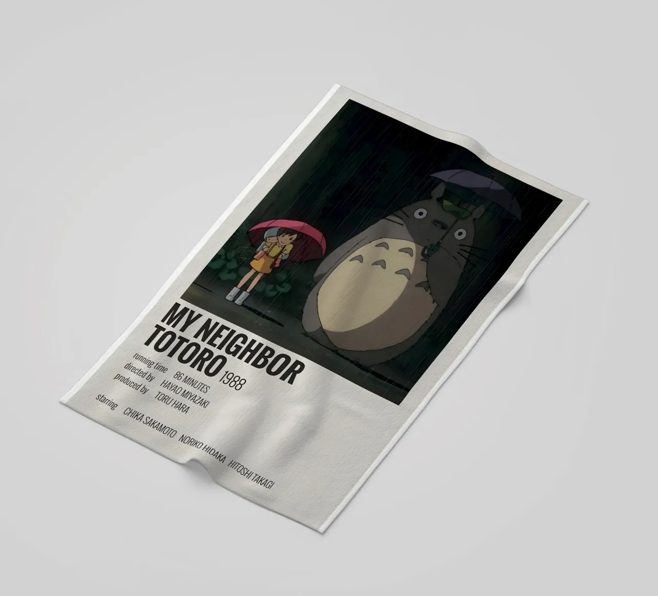 MY NEIGHBOR  TOTORO 1988 telo mare da Totoya