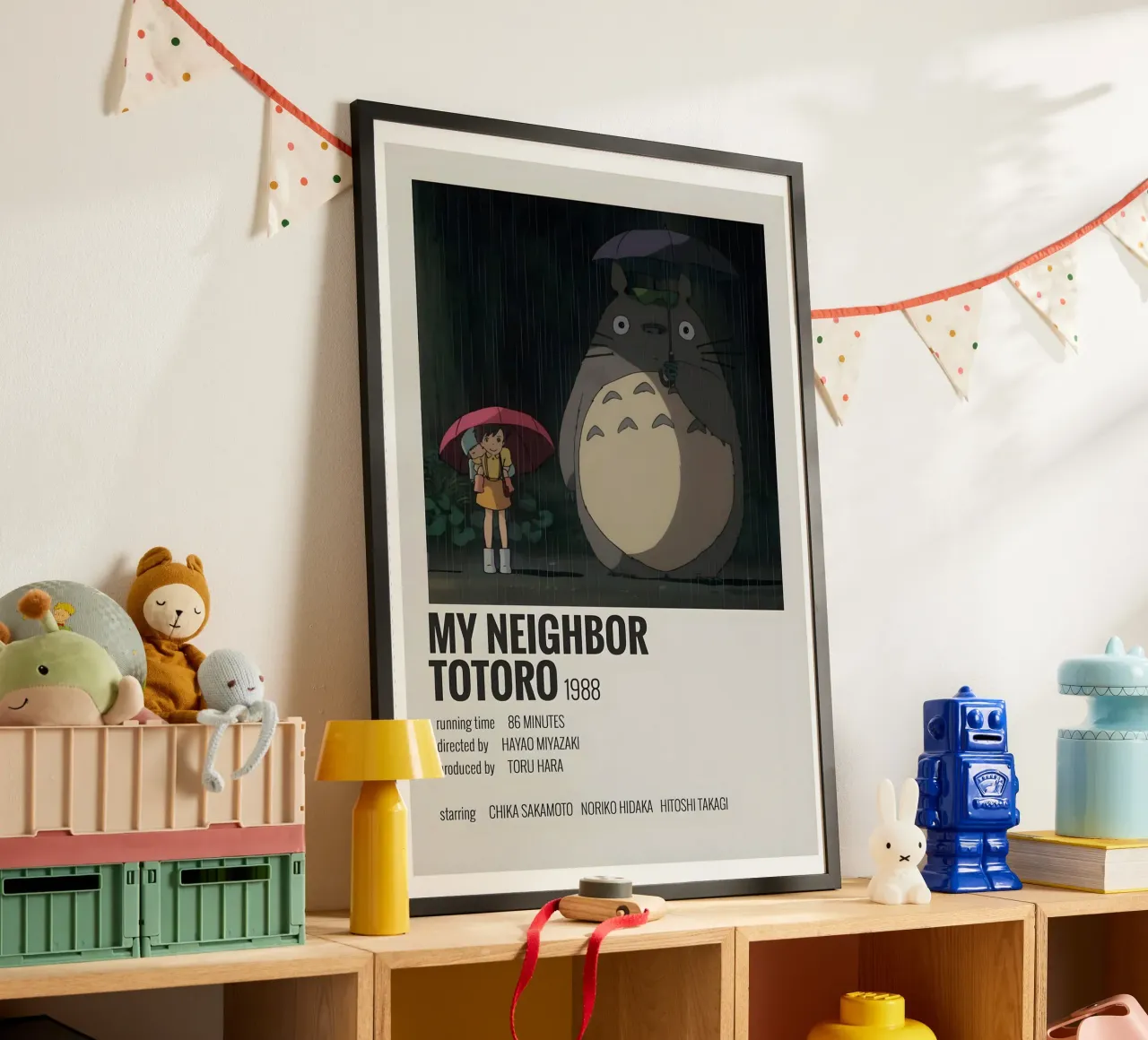 MY NEIGHBOR  TOTORO 1988 carta hahnemühle da Totoya
