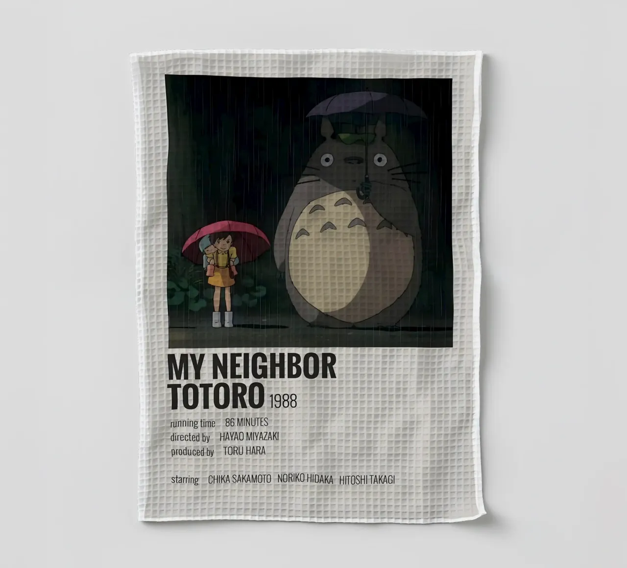MY NEIGHBOR  TOTORO 1988 canovaccio da cucina da Totoya