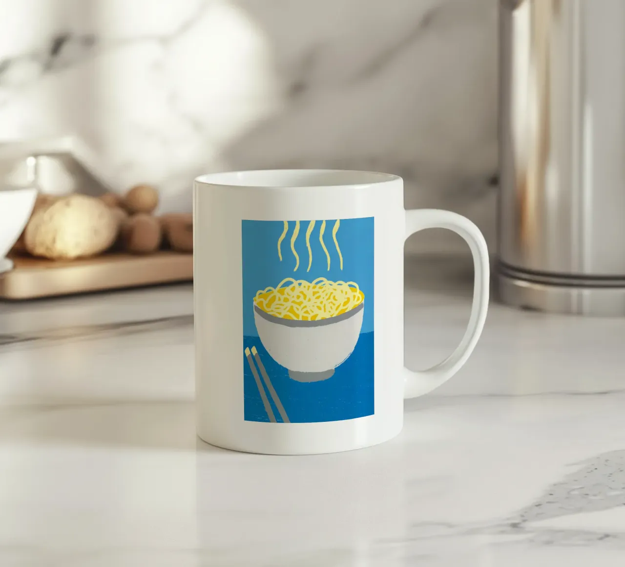 Mangiare spaghetti tazza in ceramica da PERSONAL TOUCH