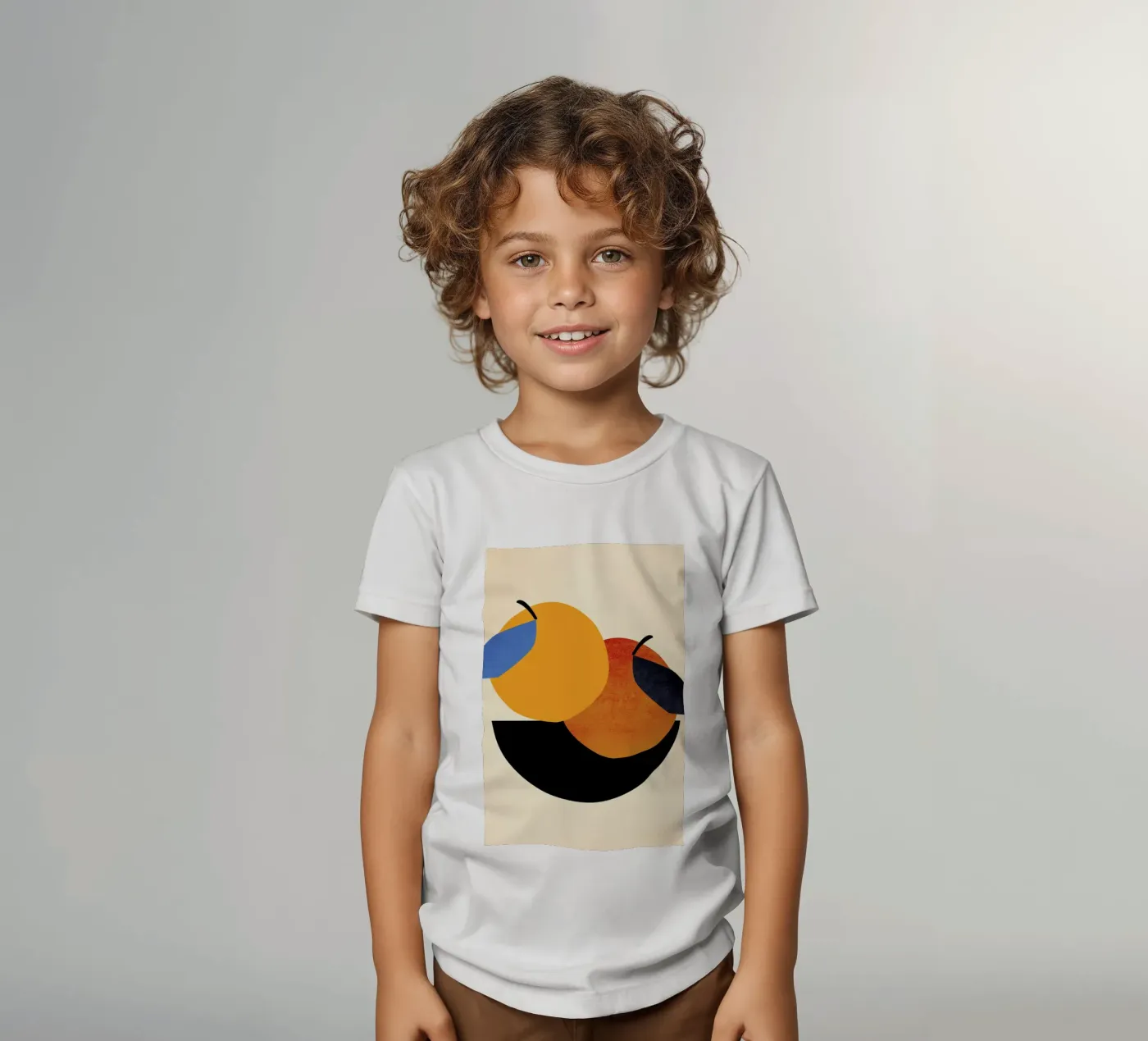 Two Oranges t-shirt bambini da Kubistika