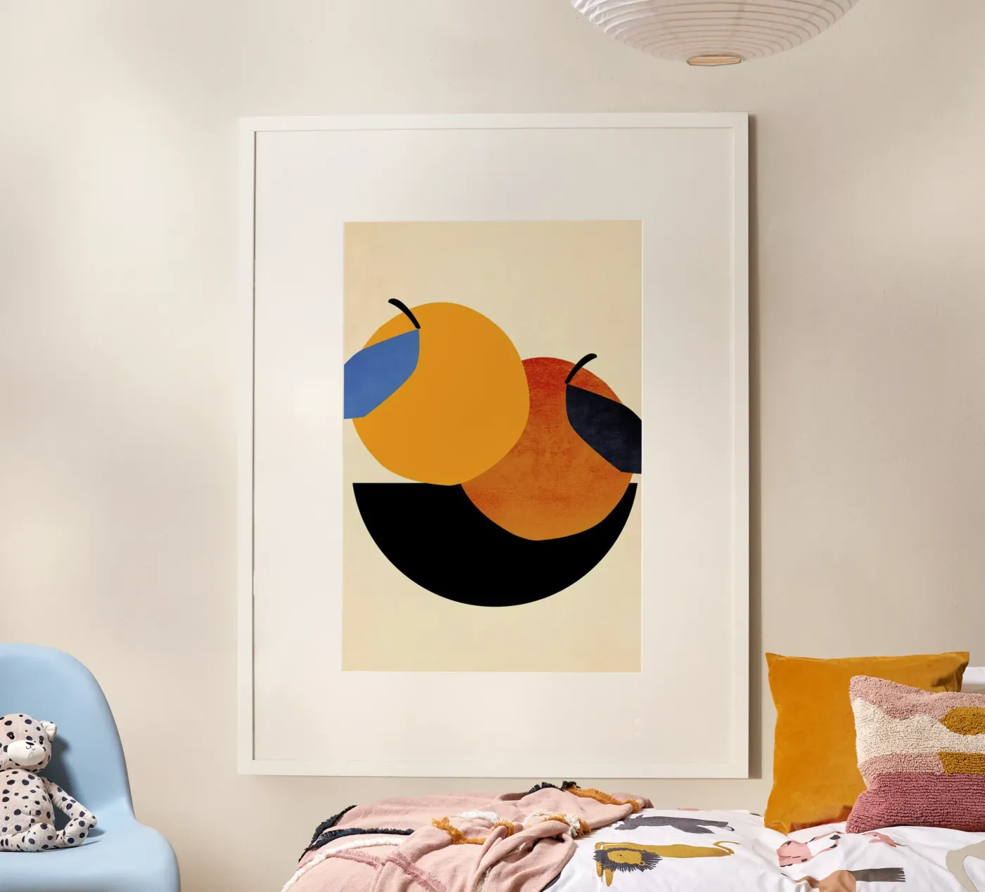 Two Oranges poster van Kubistika